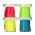Panduro klei 4x 100 gram - glitter