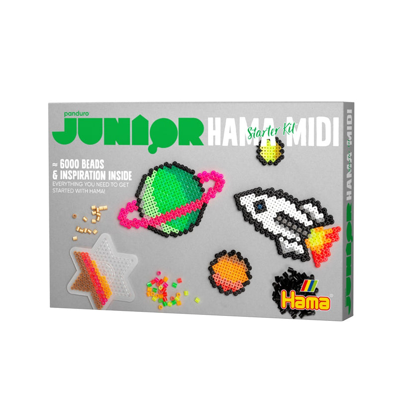 Hama Midi - strijkkralen set - 6000 stuks - space startset incl. onderplaten