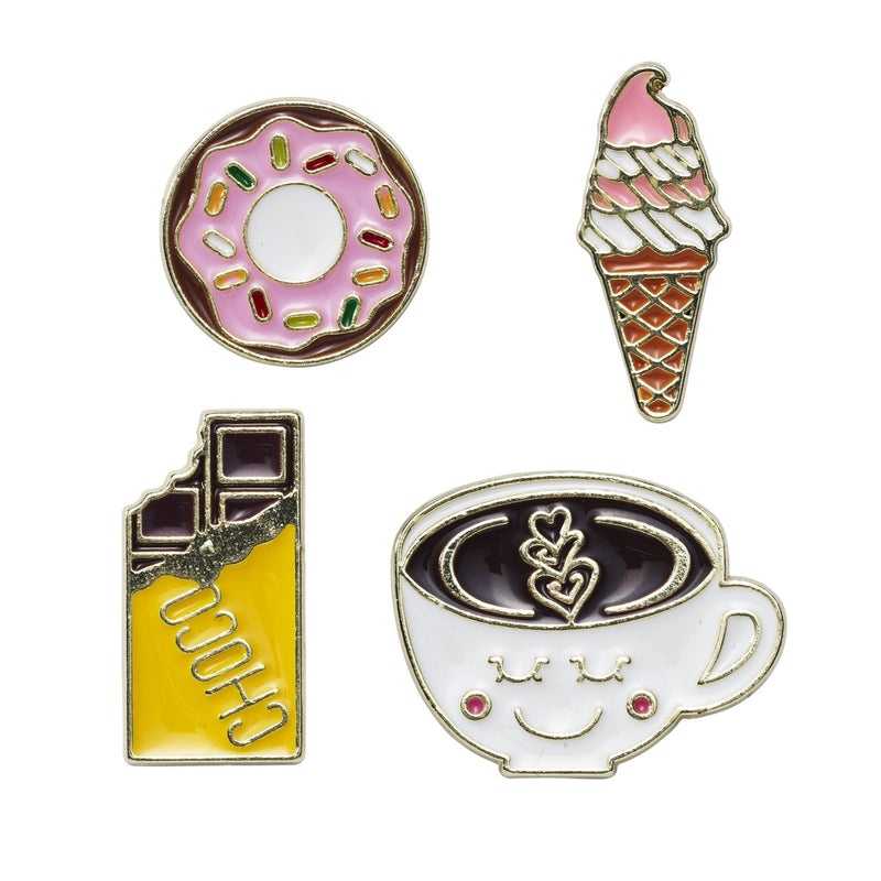 Pins - 4 stuks - sweets