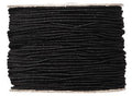 Elastisch band - 1 mm - 50 meter - zwart