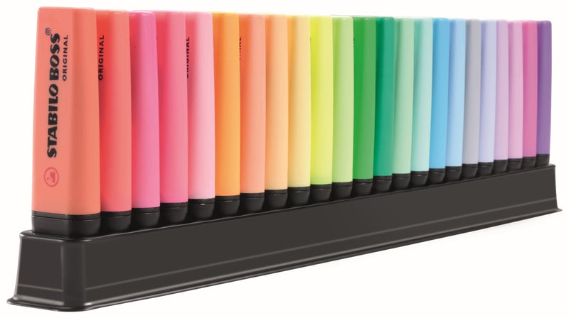 STABILO BOSS ORIGINAL - ARTY deskset - 23 stuks
