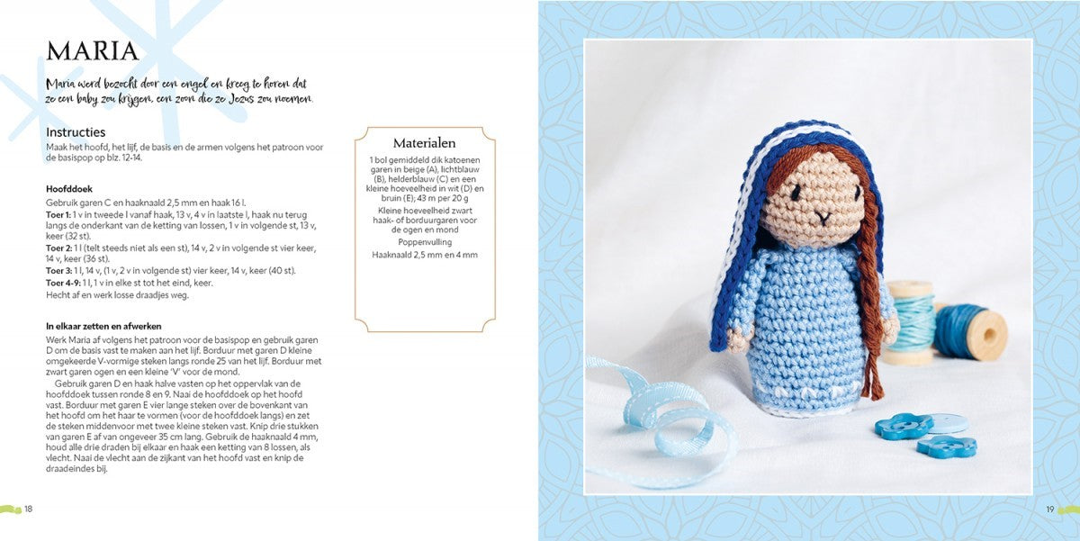 Boek - De kerststal haken