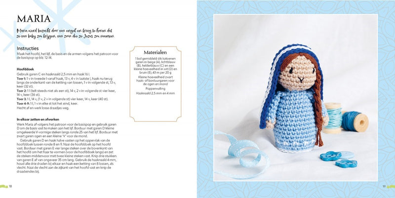 Boek - De kerststal haken