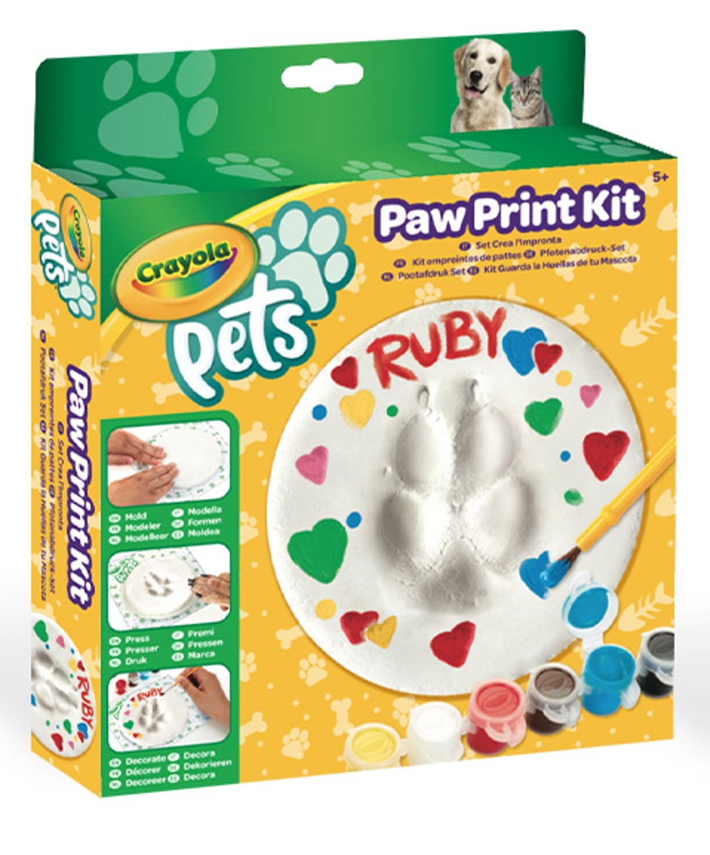 Crayola Pets Cirkle - pootafdruk set