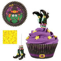 Decoratie set Heksen cupcakes