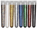 Glitters - set van 8x3 gram - magische kleuren