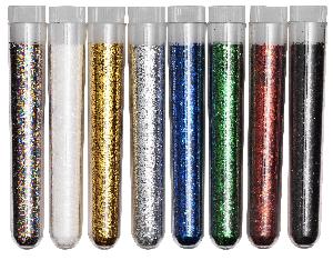 Glitters - set van 8x3 gram - magische kleuren