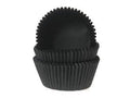 House of Marie - baking cups - zwart
