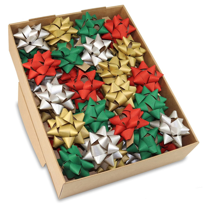 Cadeaustrikken - 7,5 cm - kleurenmix assorti