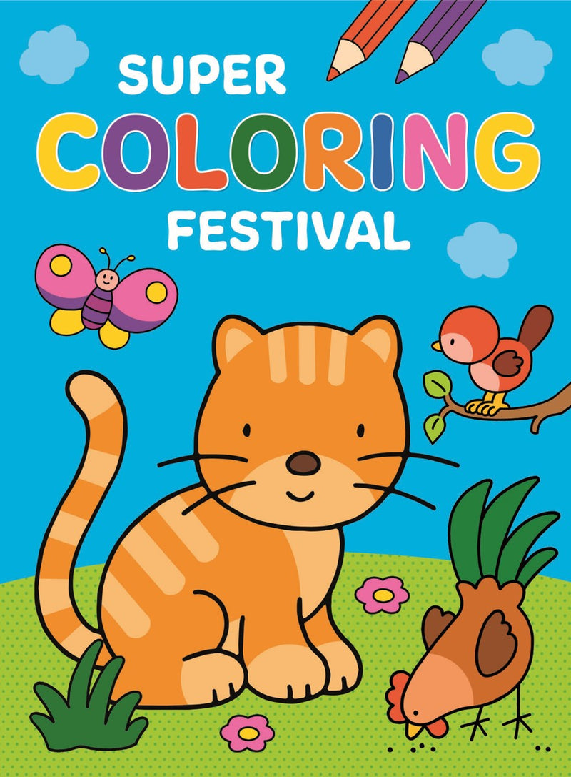 Kleurboek - Super coloring festival