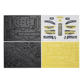 Panduro Kids DIY kit - foam race car