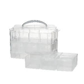 Opbergbox stapelbaar - 15x23x16 cm