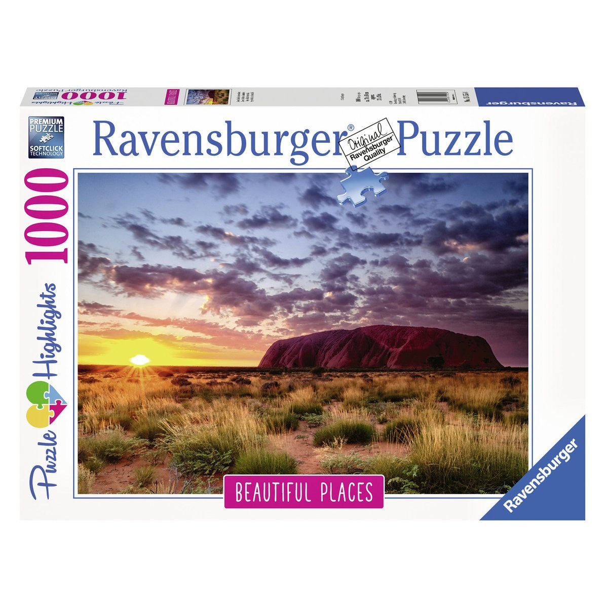 Ravensburger puzzel 1000 stukjes Ayers rock, Australië