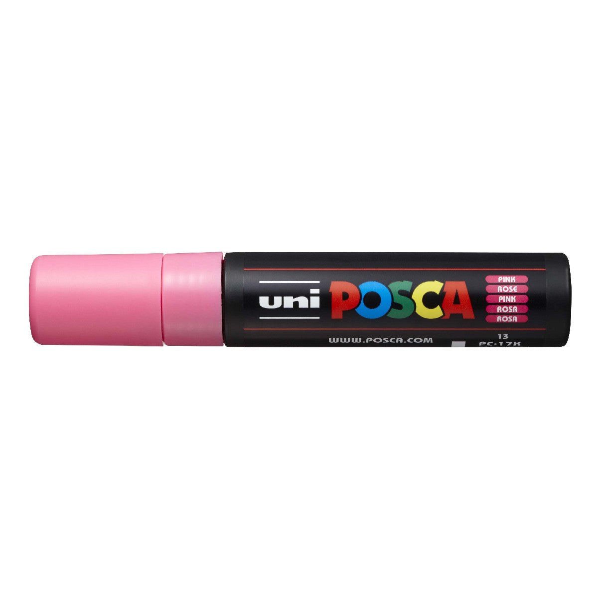 POSCA acrylmarker - blokpunt PC-17K - 15 mm - roze