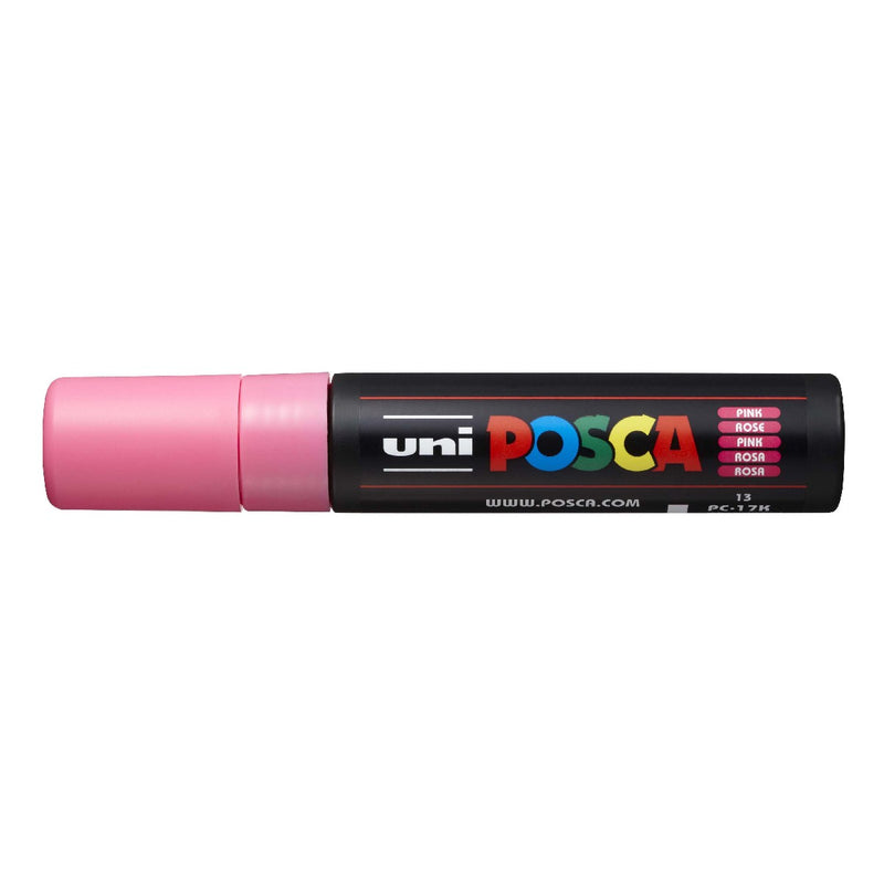 POSCA acrylmarker - blokpunt PC-17K - 15 mm - roze