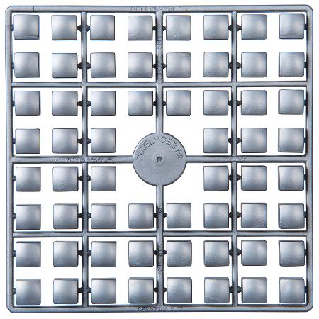 Pixelmatje XL - zilver 561