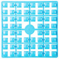 Pixelmatje XL - turquoise 198