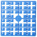 Pixelmatje XL - delftsblauw donker 294