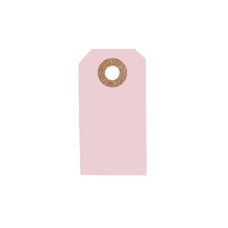 Labels 3x6 cm/ 20 stuks- Roze