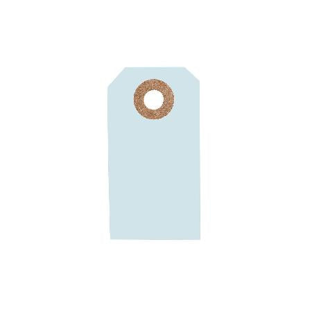 Labels 3x6 cm/ 20 stuks- Lichtblauw