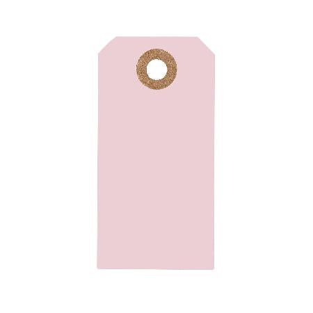 Label 4x8 cm/ 20 stuks- Roze