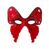Half masker - vlinder