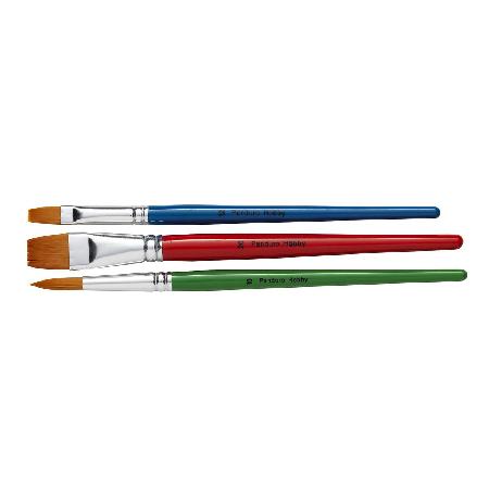 Panduro Junior penselen set - rond en plat