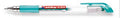 edding 2185 gel roller - groen metallic