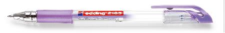 edding 2185 gel roller - paars metallic