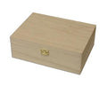 Houten theedoos - 6 vakken