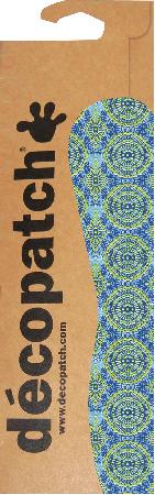 Décopatch - 30x40 cm - 3 vellen - BOHO blauw