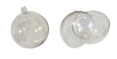 Plastic bal - transparant - 16 cm