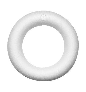 Piepschuim ring met platte kant - 30 cm