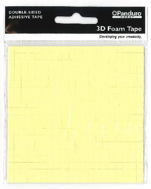 3D Foampads - 5x5 mm - 2 mm dik - 400 stuks