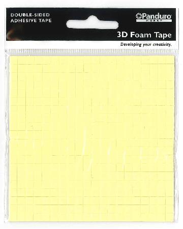 3D Foampads - 5x5 mm - 2 mm dik - 400 stuks