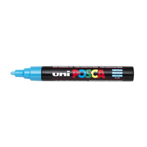 POSCA acrylmarker - medium PC-5M - 1,8-2,5 mm - lichtblauw