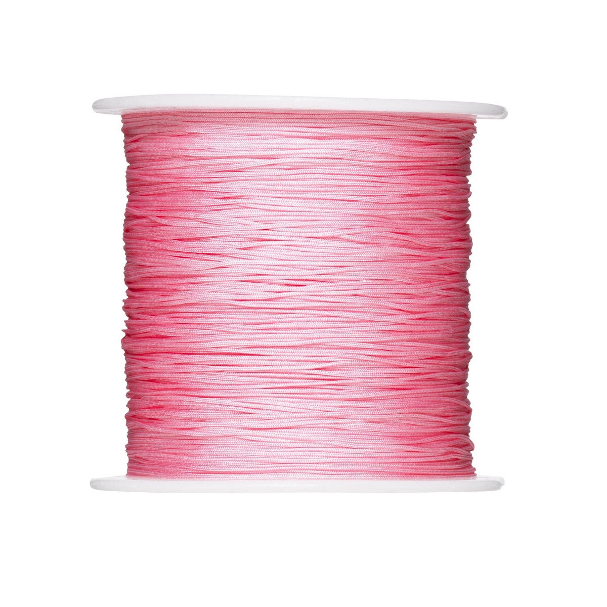 Nylon koord 0.5 mm - 130 meter - roze