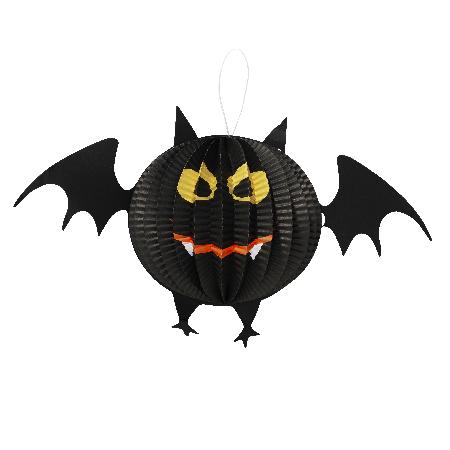 Papierdecoratie vleermuis  ø 11cm