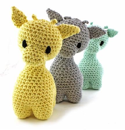 Hoooked DIY kit - Giraffe Ziggy - popcorn