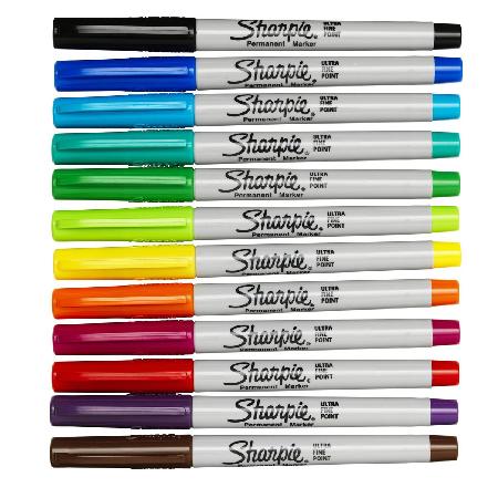 Sharpie marker ultrafijn set 12 stuks