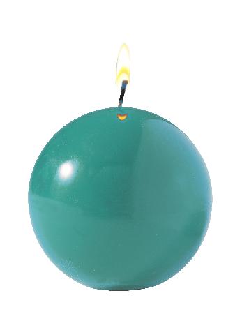 Kaarsen gietmal - bol - 8 cm
