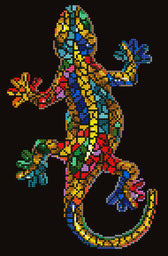 Diamond Dotz - 27x41 cm - salamander
