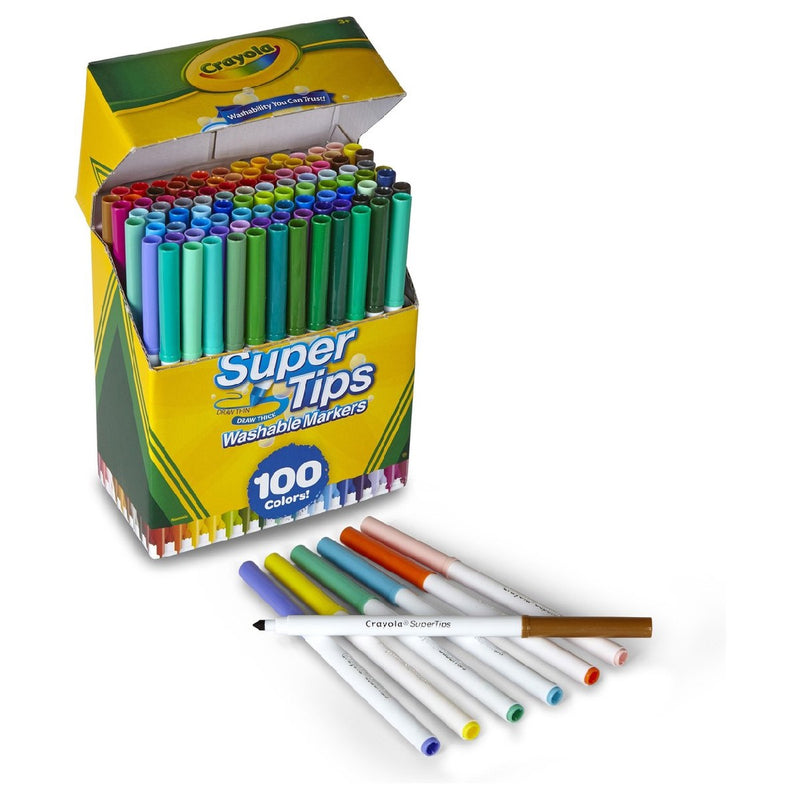 Crayola Supertips - 100 stuks