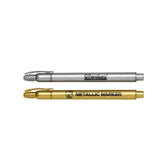 Glasmarkers - 2 stuks - metallic