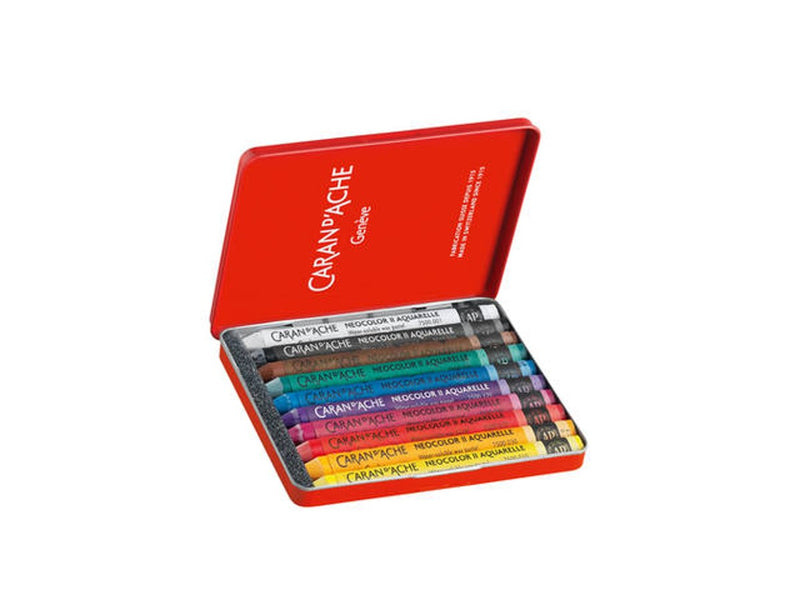 Caran d'Ache WK - Neocolor II Aquarel Pastels - 10 stuks