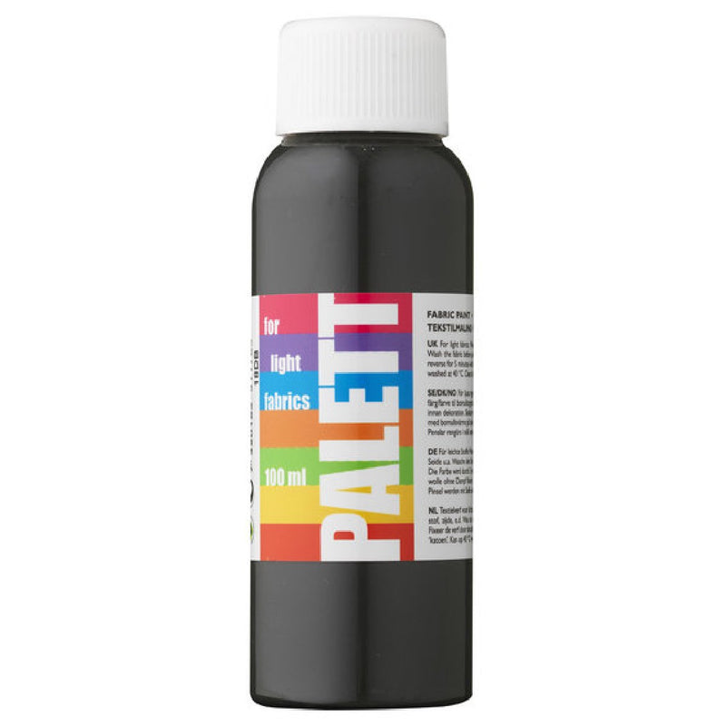 Palett textielverf - lichte stoffen - 100 ml - grijs