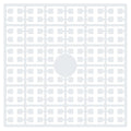 Pixelmatje - wit 100