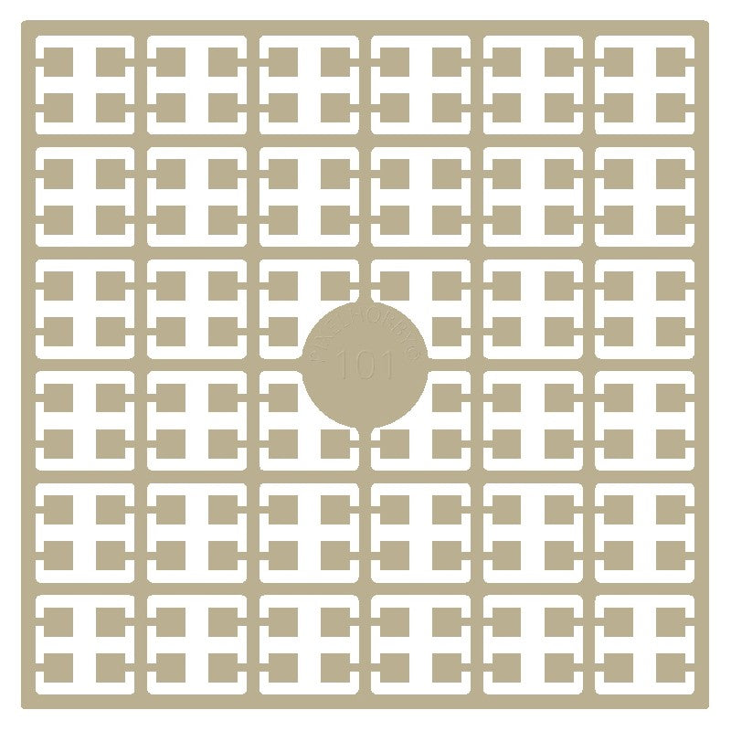 Pixelmatje - ecru 101