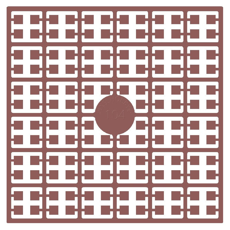 Pixelmatje - oudroze 104