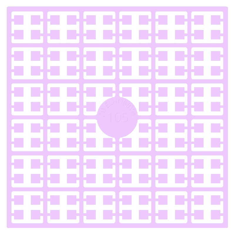 Pixelmatje - violet extra licht 105